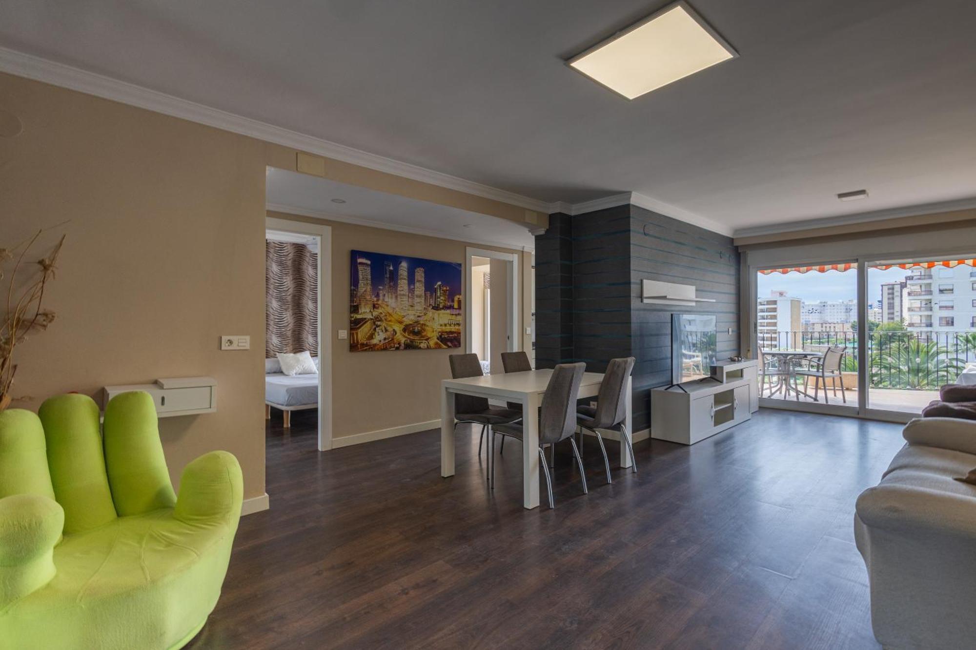 Apartamento Con Piscina Y Zonas Comunes Playa de Gandia Exteriör bild