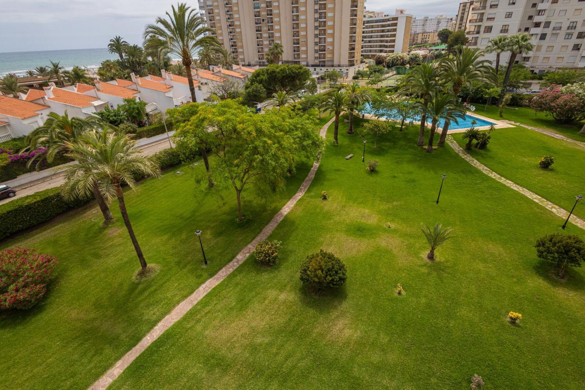 Apartamento Con Piscina Y Zonas Comunes Playa de Gandia Exteriör bild