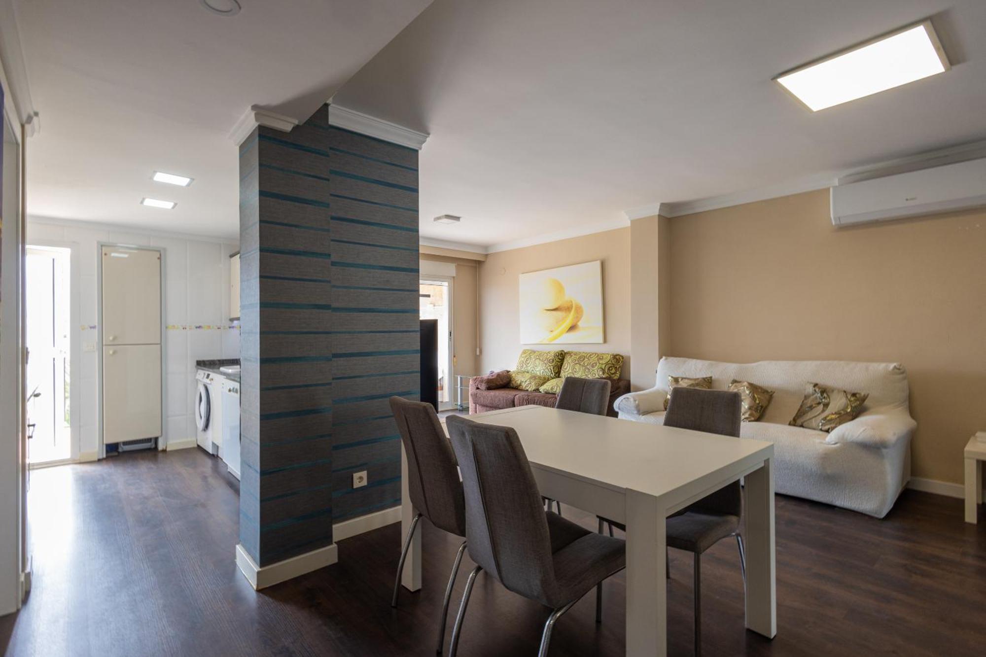 Apartamento Con Piscina Y Zonas Comunes Playa de Gandia Exteriör bild